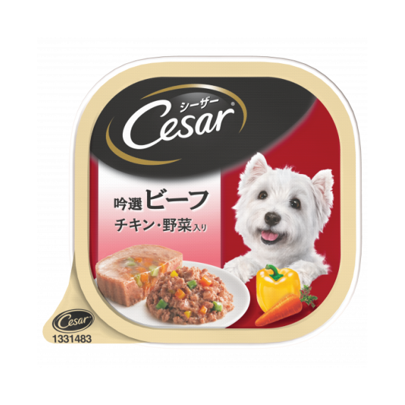 西莎 Cesar 料理系列 野菜牛肉雞肉 100g