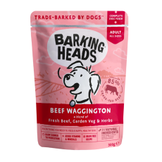 Barking Heads [BHWB] - 無穀物Beef Waggington (牛肉) 主食濕包 300g