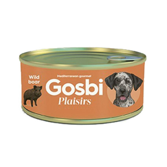 Gosbi [GPWB185] Plaisirs 狗罐頭 野豬 185g