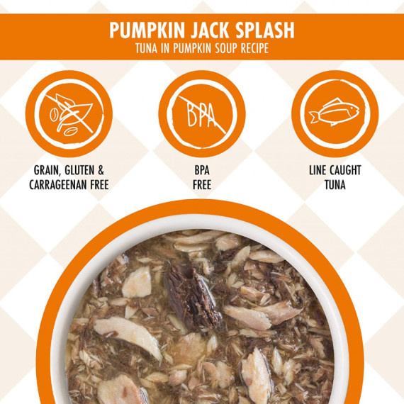 Weruva Cats in the Kitchen 袋裝系列 Pumpkin Jack Splash 吞拿魚 南瓜湯 85g |橙