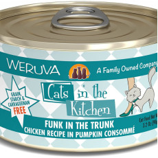 Weruva Cats in the Kitchen 罐裝系列 Funk in the Trunk 走地雞 南瓜湯 90g