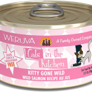 Weruva Cats in the Kitchen 罐裝系列 Kitty Gone Wild 野生三文魚 美味肉汁 90g