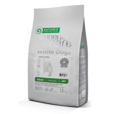 Nature's Protection WDIN341.5 White Dog 去淚痕美毛配方 (低敏昆蟲蛋白 / 細粒) 成犬糧 1.5kg