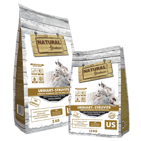 Natural Greatness - Urinary - Struvite Diet 泌尿 處方貓乾糧 1.5kg [NGCF016A]