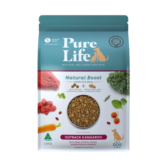 Pure Life 純粹。生活 - 成犬用 內陸袋鼠 狗乾糧 1.8kg [PL-02012]