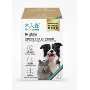 木入森 [MRSCD002] - 犬貓魚油粉 30包/盒 (貓犬共用) [新包裝] **新舊包裝隨機發送*