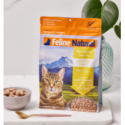 F9 Feline Natural 脫水鮮肉貓糧 – 單一蛋白凍乾 雞肉盛宴320g (黃) [F9-C320]