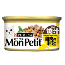 MonPetit 喜躍 至尊系列 燒汁雞肉伴車打芝士 85g [12549928]