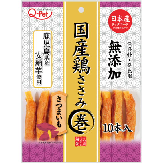 九州pet food 愛情餐廳 [KQ901] - 雞肉番薯棒 10支