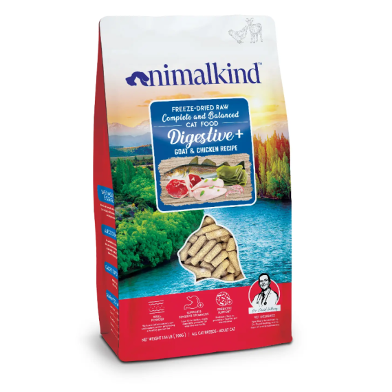 Animalkind 山羊和雞肉配方 凍乾生肉貓主糧 700g [010-01890]