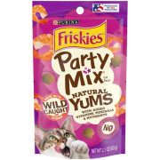 Friskies 喜躍 Party Mix 天然貓小食野生蝦肉 Natural Yums Wild Shrimp 2.1oz [12494712]