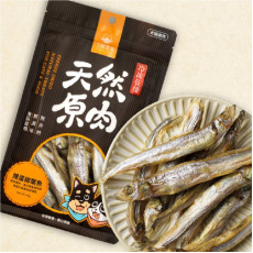 汪喵星球 [SN541] 冷凍乾燥原肉小零嘴｜海味 柳葉魚 40g 寵物零食