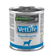 Farmina Vet Life Hypoallergenic Fish & Potato 犬專用低敏配方 薯仔魚濕糧 300G x 6罐 (原箱出貨)