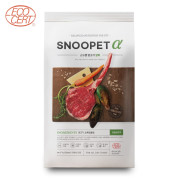 SNOOPET α – 鮮羊肉、青口、蔬菜 天然有機乾狗糧 (關節強化有機配方) 1kg (綠字) [SP0316/0136]