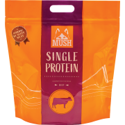 Mush -SINGLE PROTEIN 特低敏*急凍*狗糧 純牛肉 2kg (橙紅色)