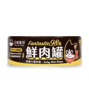 汪喵星球 [FM100 / FM110] - 貓用98%鮮肉無膠主食罐 - 田園火雞 80g