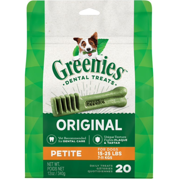 GREENIES Original Petite 迷你犬 潔齒骨 -  20支  (12oz) 