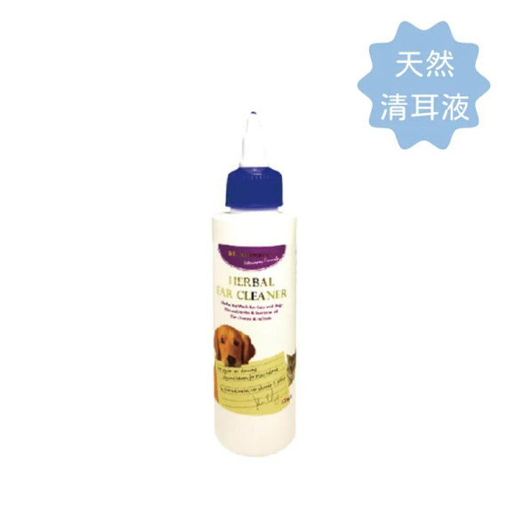 【Dr. Johnson Vet Formula】毛孩專用天然清溹液 寵耳樂(120ml/瓶)