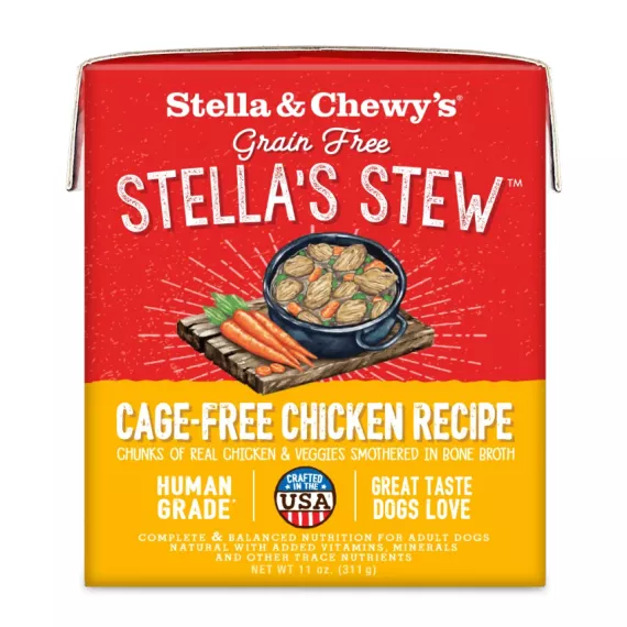 Stella & Chewy's 單一材料燉肉系列 [SS-CC-11] 燉放養雞肉 11oz