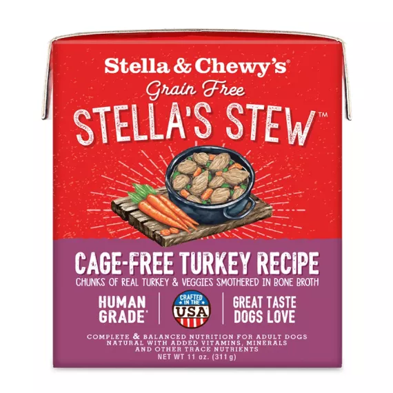 Stella & Chewy's 單一材料燉肉系列 [SS-T-11] 燉放養火雞肉 11oz