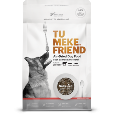 TuMeke Friend - ⽜⾁三⽂⿂鯖⿂超級食物風乾⽝糧 500g [TMF3383]